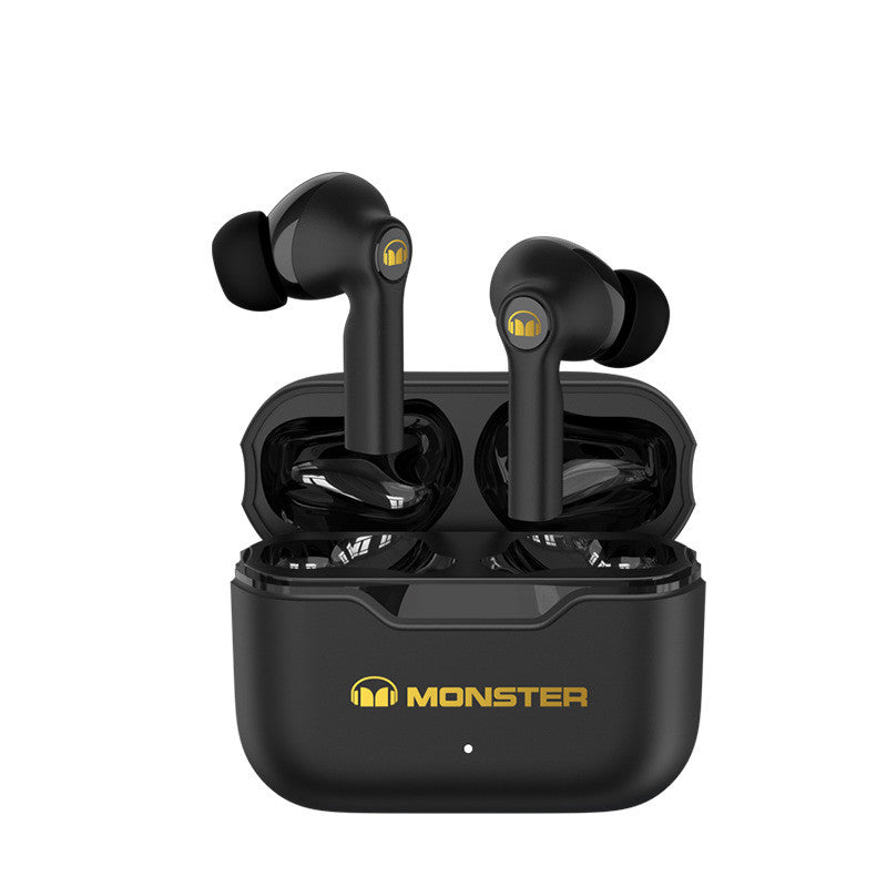 Monster True Wireless Bluetooth Headphones In-ear Stereo Headset with Microphone Earbuds Bilateral Stereo Earplugs Earphones