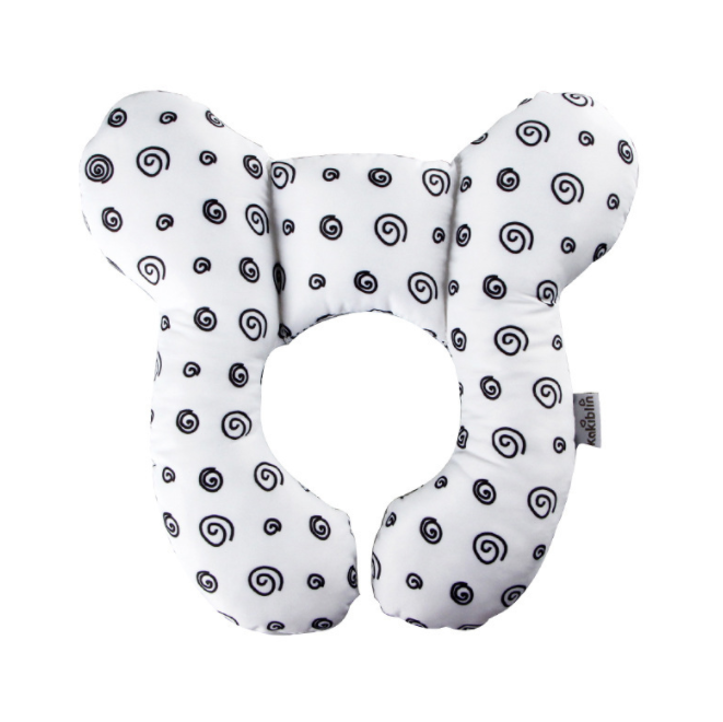 Infant Pillow Baby Bed U-Shaped Safety Seat Neck Guard Fixed Stereotyped Stroller Pillow