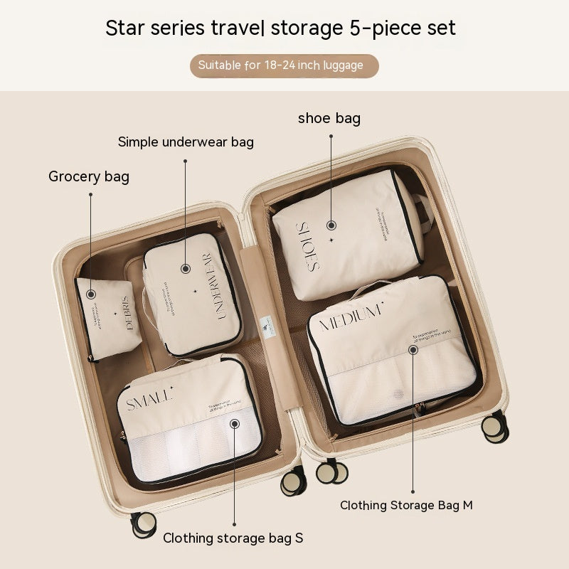 Travel Storage Bag Set Packing for Travel Set Gift