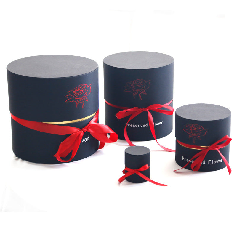 Eternal Roses In Box Preserved Real Rose Flowers With Box Set Christmas Gift Romantic Artificial Flowers