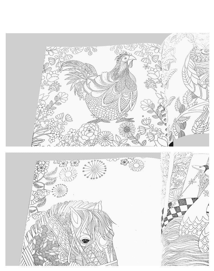 Adult Coloring Book for Adults, Young Adults, Kids, Children