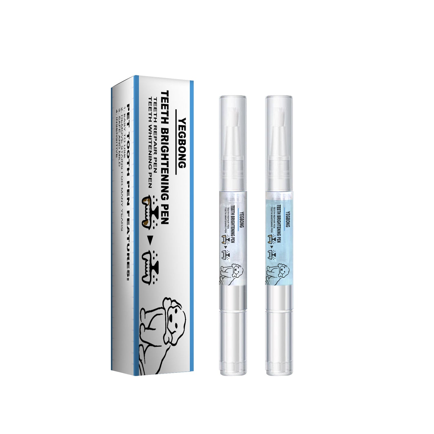 Dog And Cat Dental Calculus Cleaning Pet Toothbrush Pen