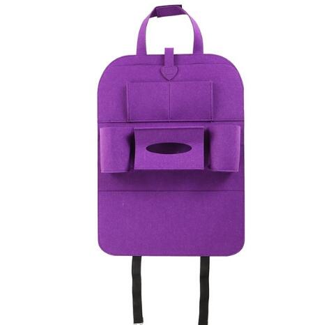 Multi-Purpose Seat Bag Organizer Tray for Car Seat Foldable Table for Travel Car Trash Can Storage Box Car Supplies Auto Accessories for Cars