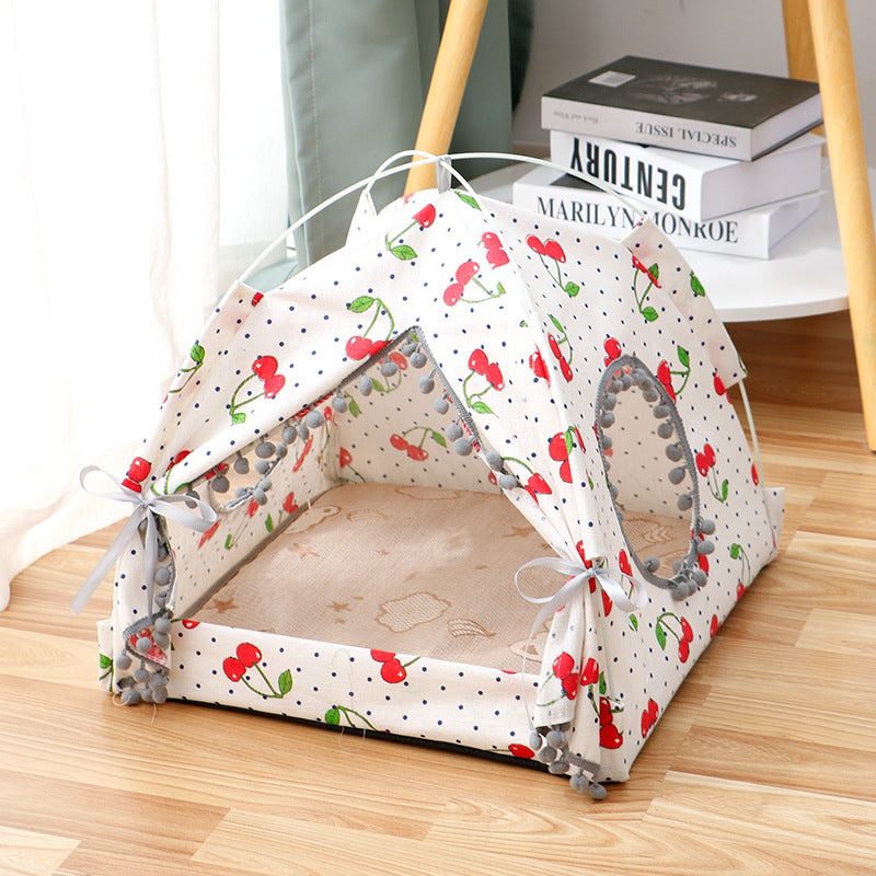 Cat Bed Cat Tent Cat House Enclosed Pet Bed for Kitten Various Colors and Sizes Pet Supplies for Cat Pet Products for Cats, Kittens, Fur Babies, Animals