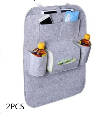 Multi-Purpose Seat Bag Organizer Tray for Car Seat Foldable Table for Travel Car Trash Can Storage Box Car Supplies Auto Accessories for Cars
