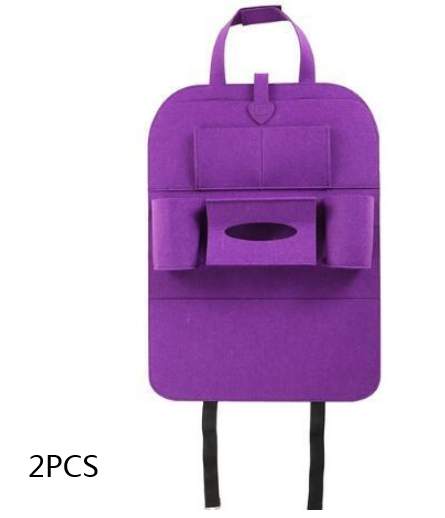 Multi-Purpose Seat Bag Organizer Tray for Car Seat Foldable Table for Travel Car Trash Can Storage Box Car Supplies Auto Accessories for Cars