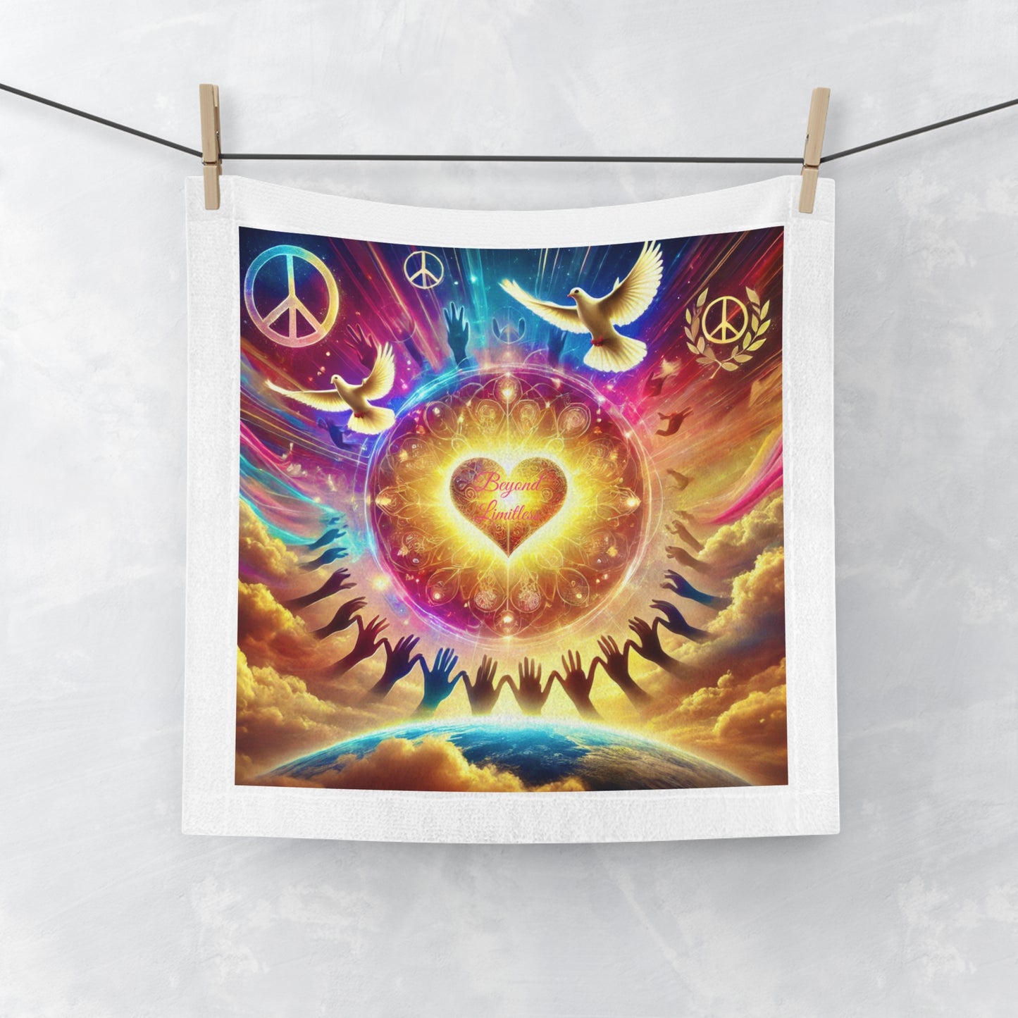 Beyond Limitless Face Towel