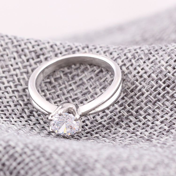 Titanium steel ring