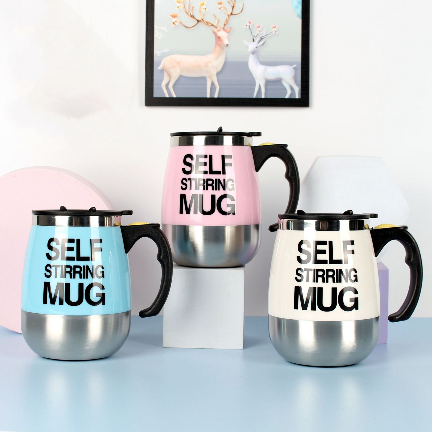 Self Stirring Mug/Cup Coffee Machine Drinkware