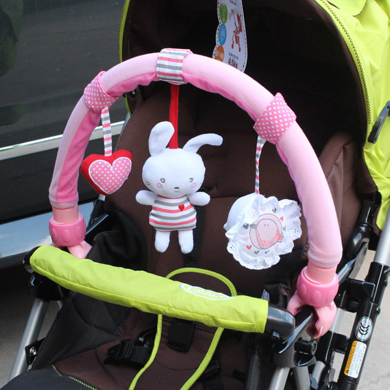 Baby Stroller Clip Car Seat Clip Hanging Plush Pendant Baby Shower Gift Baby Registry Gift