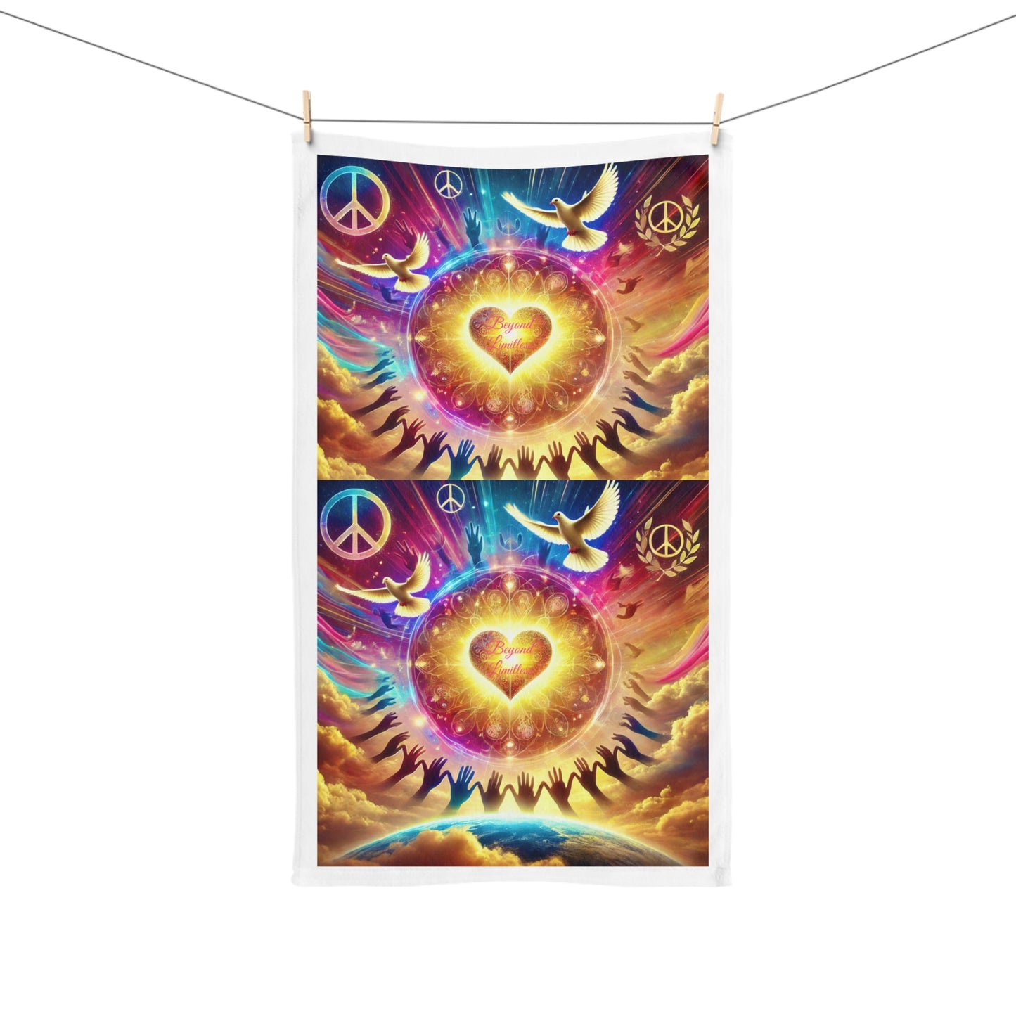 Beyond Limitless Hand Towel Mini Bath Towel