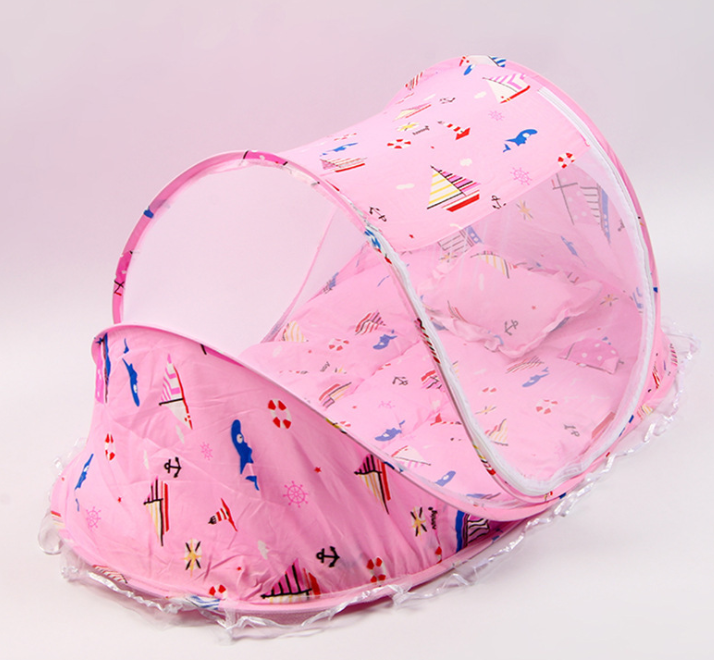 Foldable Baby Bed Net With Pillow Net 2pieces Set Baby Shower Gift Baby Registry Gift