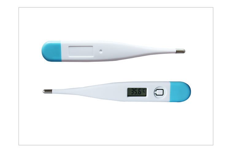 Thermometer Medical Electronic Temperature Counting Display Soft Head
