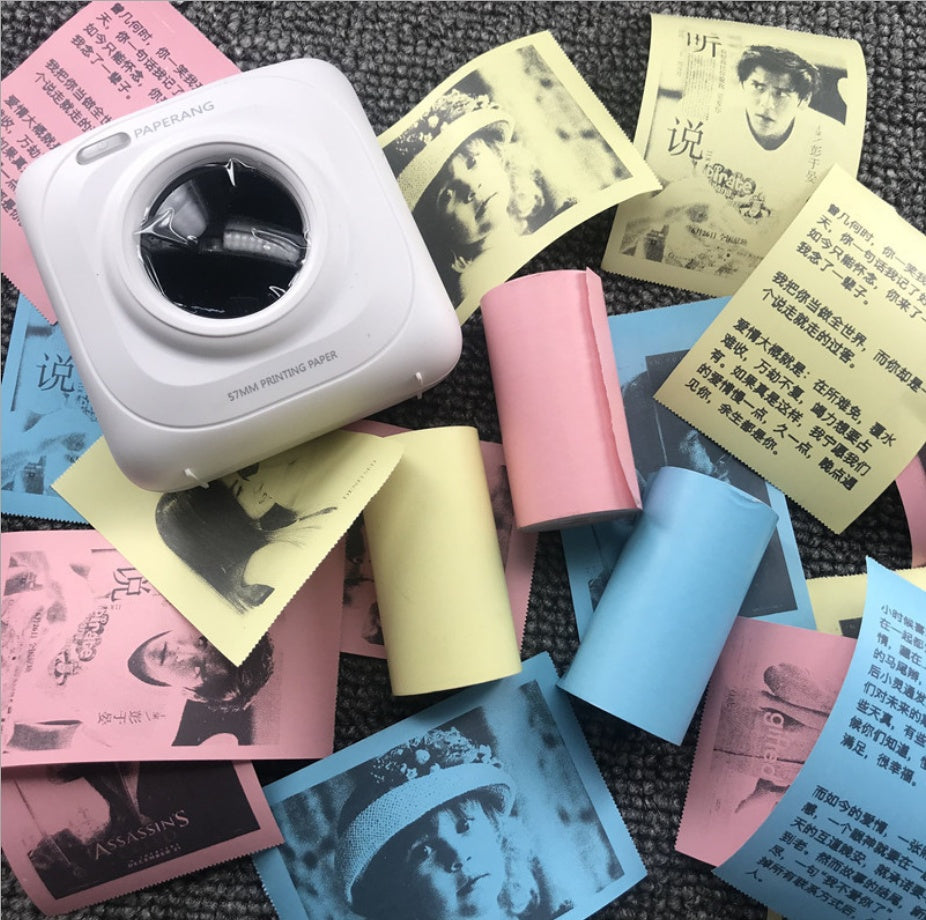 Per Page Mini Wireless Portable Thermal Printer Paper