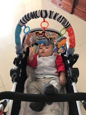 Baby Stroller Clip Car Seat Clip Hanging Plush Pendant Baby Shower Gift Baby Registry Gift