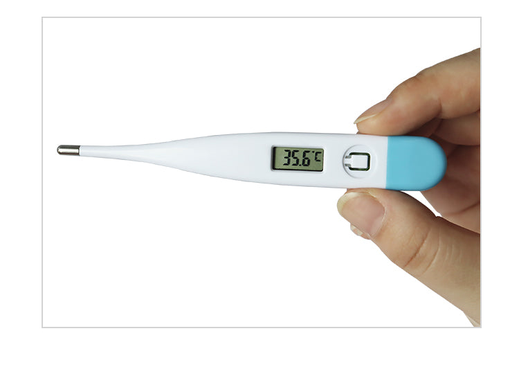 Thermometer Medical Electronic Temperature Counting Display Soft Head