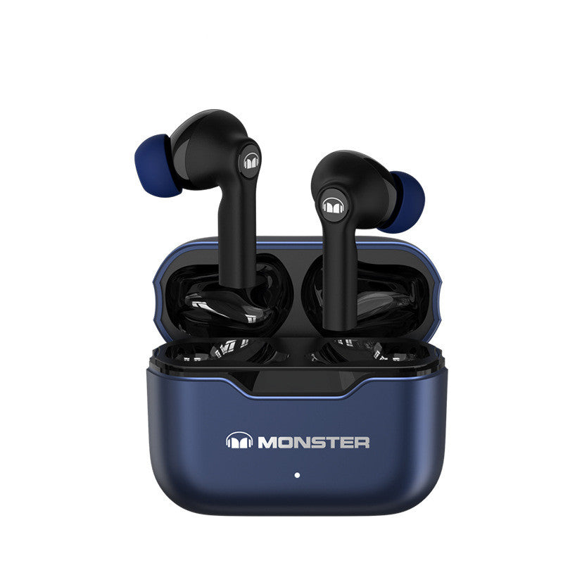 Monster True Wireless Bluetooth Headphones In-ear Stereo Headset with Microphone Earbuds Bilateral Stereo Earplugs Earphones