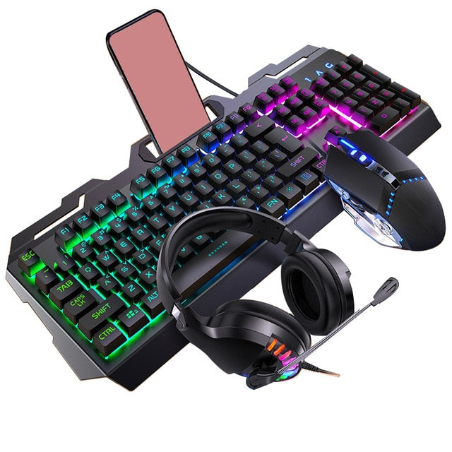 Keyboard Mouse Earphone Set Keyboard mouse