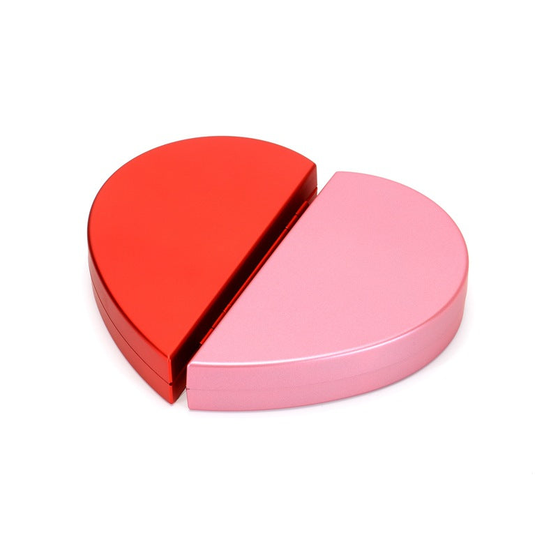 3D Love Box Heart Shaped Rose Flower Rotating Ring Box Anniversary Gift