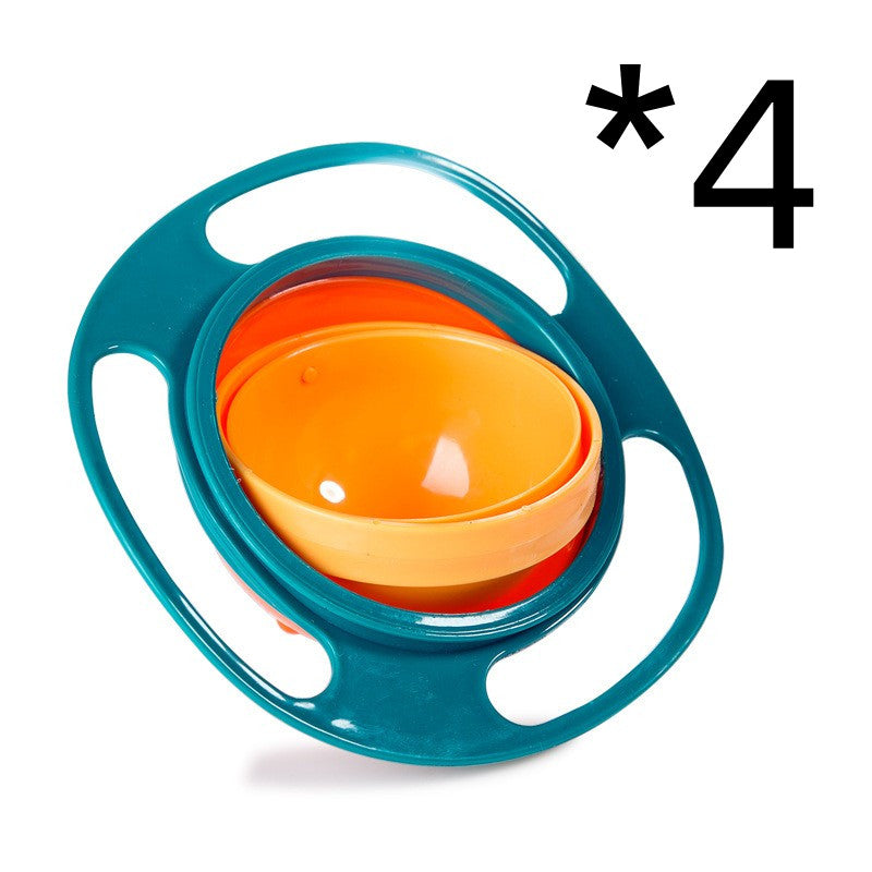 360 Rotate Universal Spill-proof Bowl Dishes for Babies, Toddlers, Kids