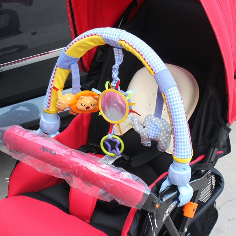 Baby Stroller Clip Car Seat Clip Hanging Plush Pendant Baby Shower Gift Baby Registry Gift