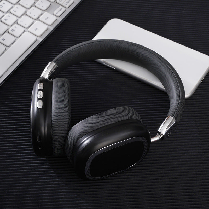 Bluetooth Over-Ear Headphones Music Subwoofer Wireless Gaming Headset Earphones