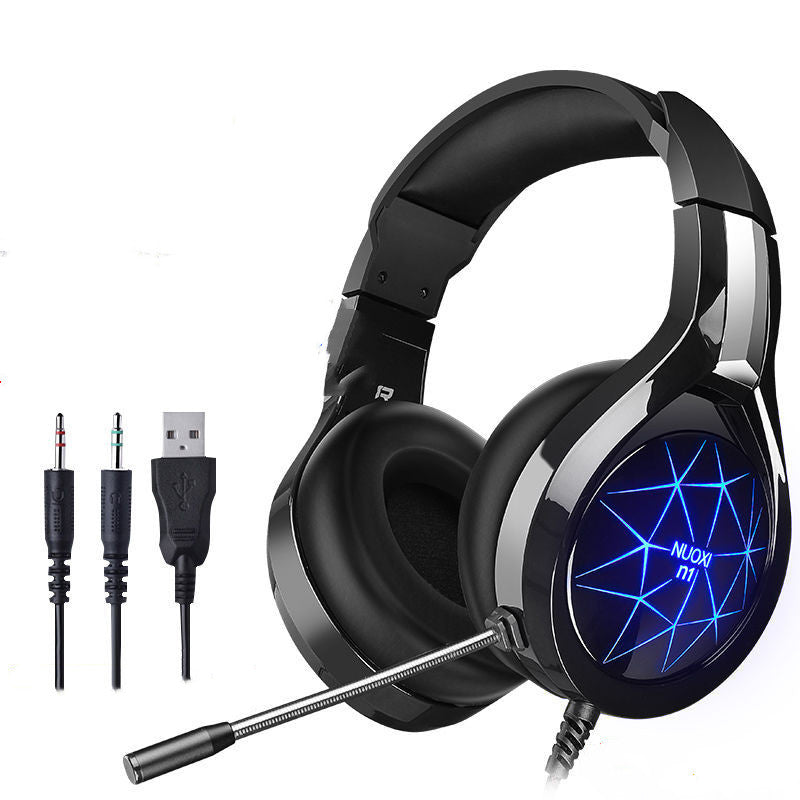 Headphones Wired Gaming Headset Music Earphones