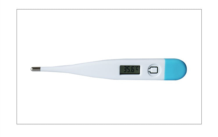 Thermometer Medical Electronic Temperature Counting Display Soft Head