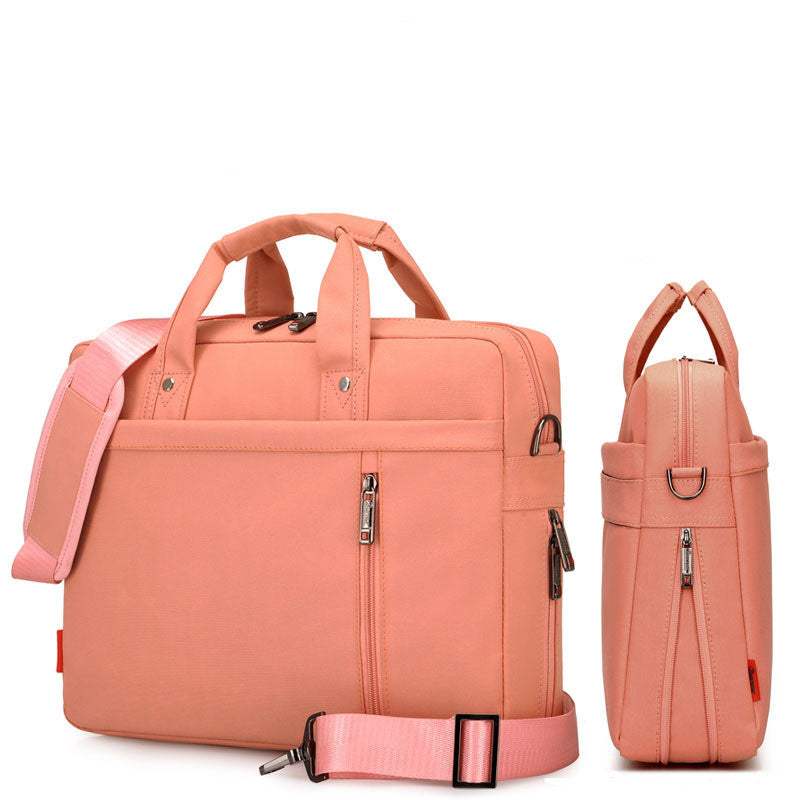 Waterproof Oxford Cloth Laptop Bag Computer Tablet Case Laptop Sleeve Bag Business Bag for Computer Over the Shoulder Bag for Travel Fashion Professional Backpack College High School Student Book Bag
