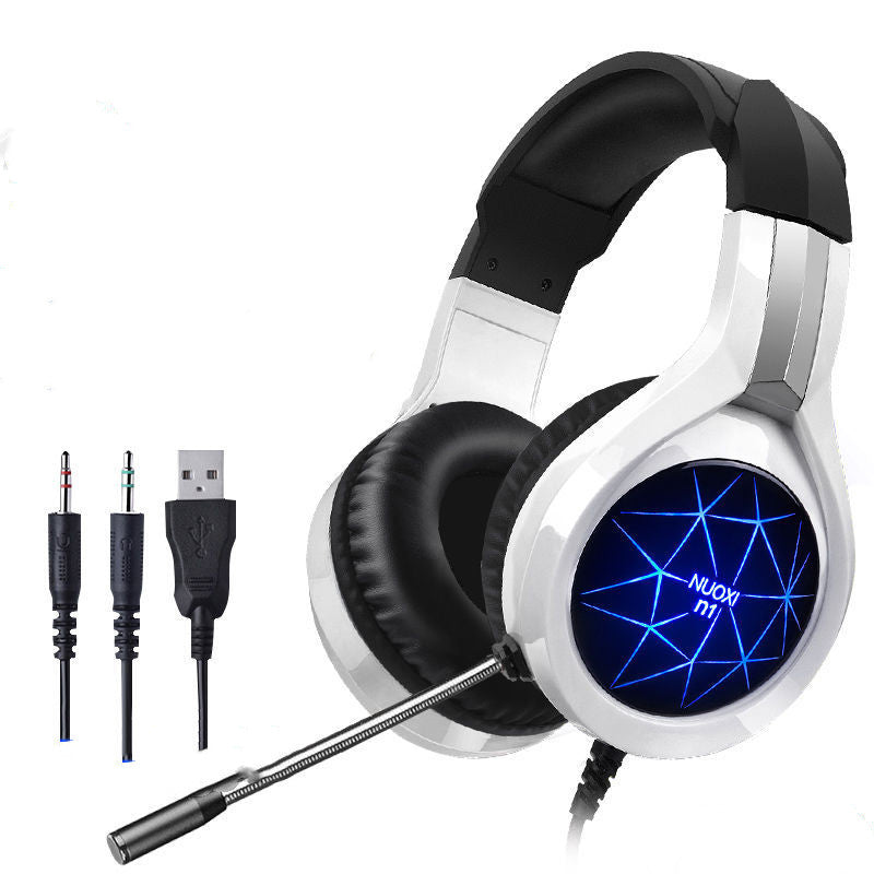 Headphones Wired Gaming Headset Music Earphones