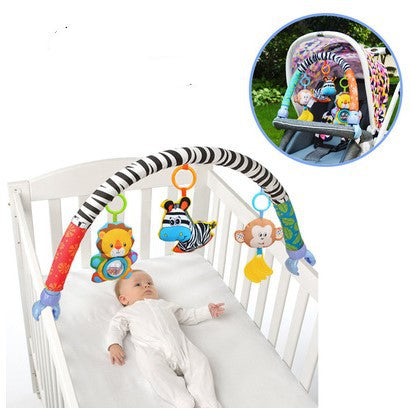 Baby Stroller Clip Car Seat Clip Hanging Plush Pendant Baby Shower Gift Baby Registry Gift
