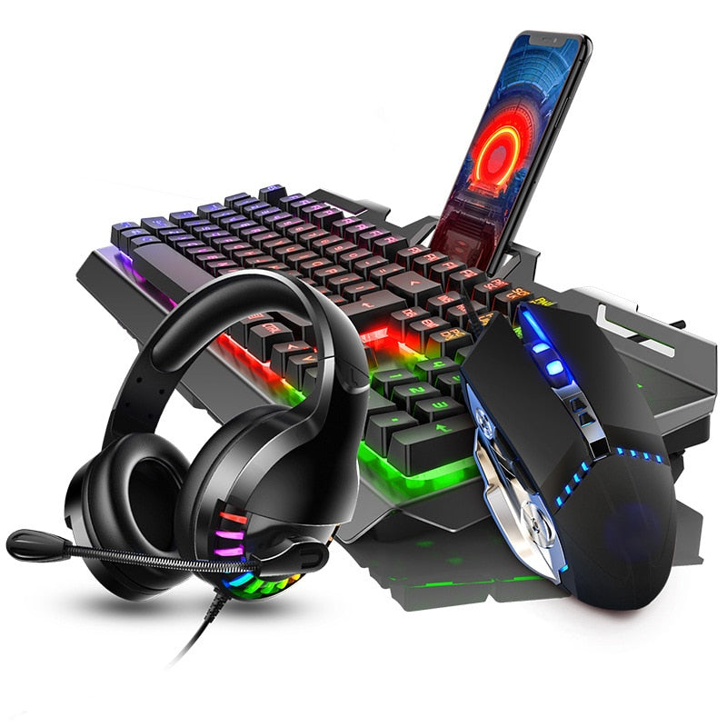Keyboard Mouse Earphone Set Keyboard mouse