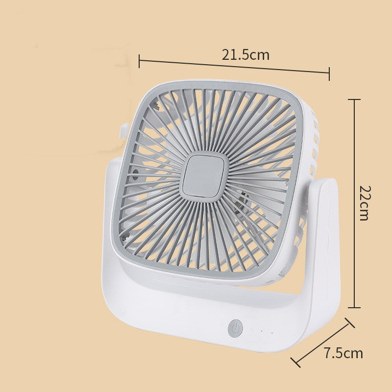 USB Charging Silent Large Wind Portable Small Fan Plastic Fans