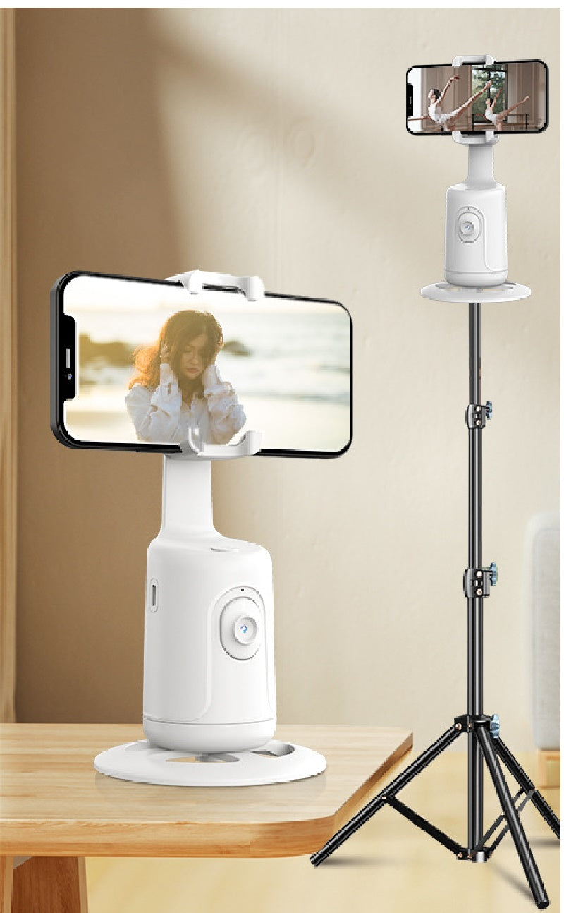 360 Auto Face Tracking Gimbal AI Smart Gimbal Face Tracking Auto Phone Holder For Smartphone iPhone Android Video Vlog Live Stabilizer Tripod