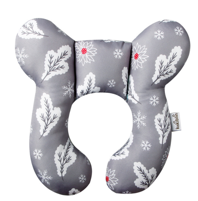 Infant Pillow Baby Bed U-Shaped Safety Seat Neck Guard Fixed Stereotyped Stroller Pillow