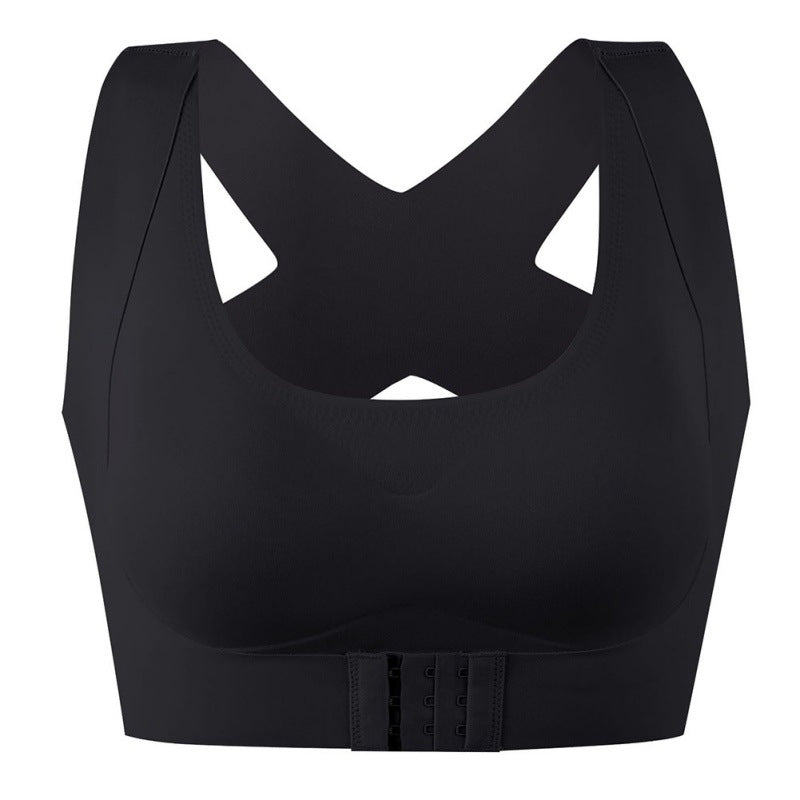 Posture Bra For Women Girl Posture Corrector Fitness Underwear Corset Back Bras Vest Push Up Shockproof Double Shoulder Sports Bras