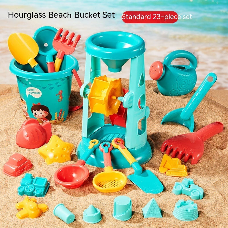 Beach Toy Suit Barrels Of Seaside Water Playing Tools