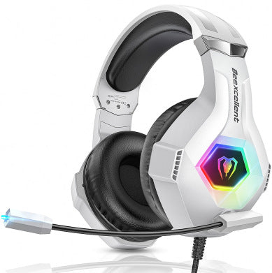 Gaming Headphones With Mike Thunder Wear Luminous Gaming Headset with Microphone