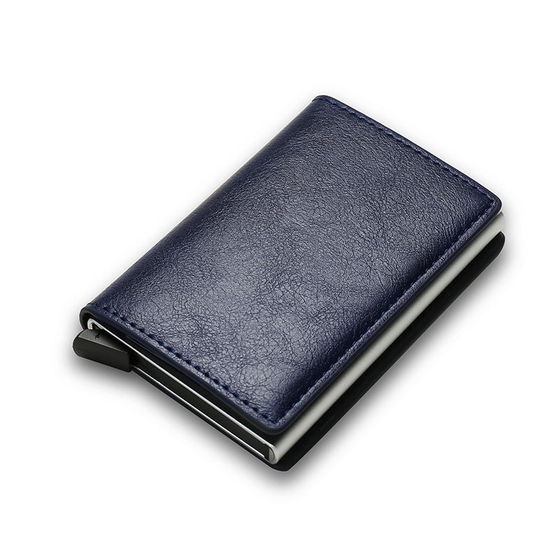 Anti Theft Brush Automatic Wallet for Men and Women