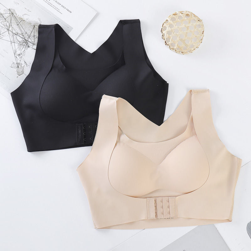 Posture Bra For Women Girl Posture Corrector Fitness Underwear Corset Back Bras Vest Push Up Shockproof Double Shoulder Sports Bras