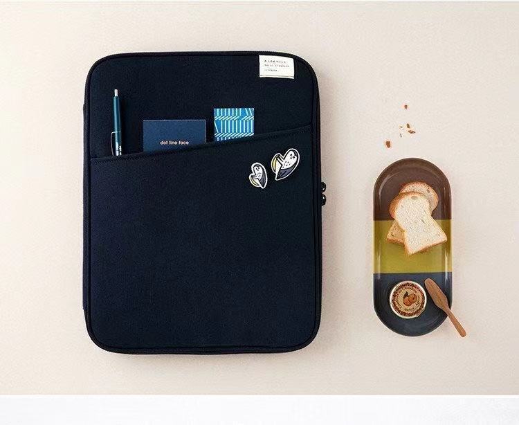 Creative Simple Solid Color Tablet Bag Laptop Bag Computer Tablet Case Laptop Sleeve Document Liner Protective Sleeve Bag Business Bag for Computer Over the Shoulder Bag for Travel Fashion Professional Backpack College High School Student Book Bag