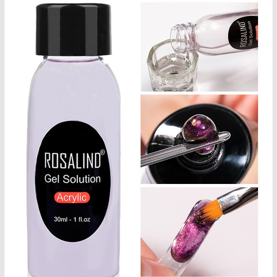Gel Nail Polish Crystal Quick Extender