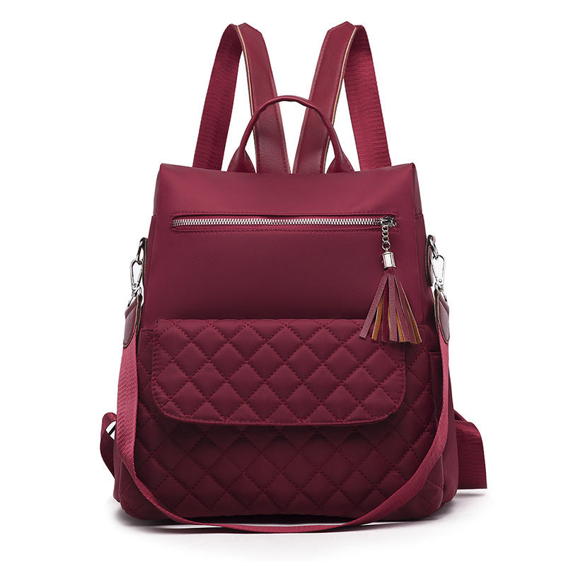 Women's Fashionable Oxford Cloth Bag Travel & Outdoor Backpack Travel Fashion Professional Back Pack Bookbag College High School Student Book Bag