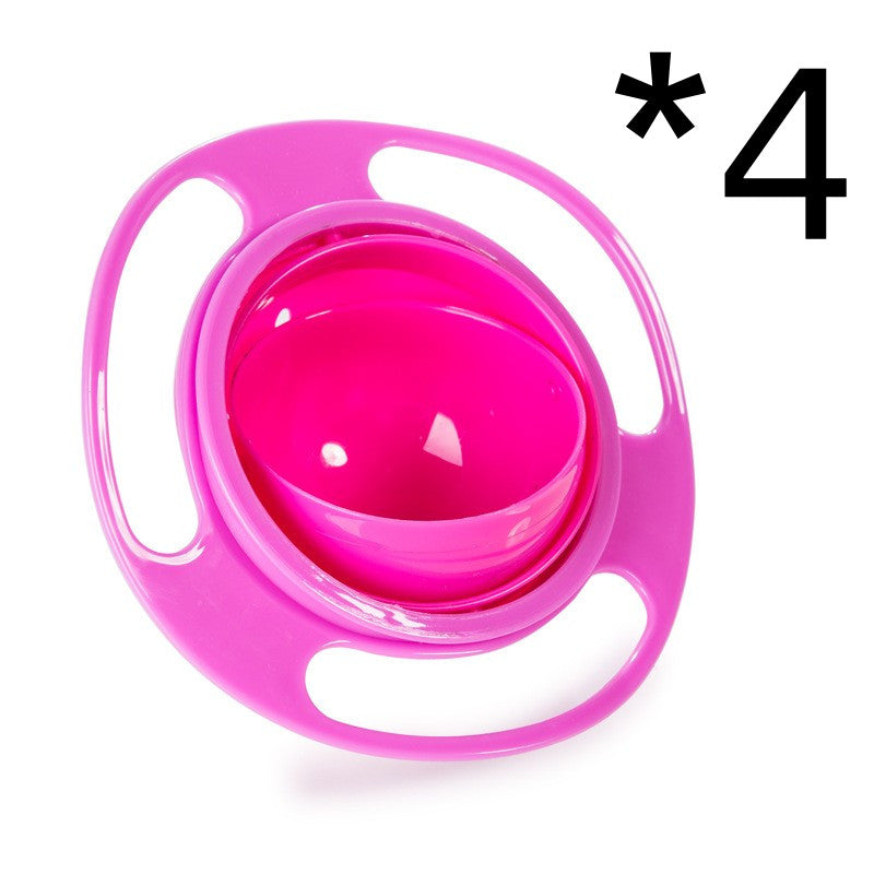 360 Rotate Universal Spill-proof Bowl Dishes for Babies, Toddlers, Kids