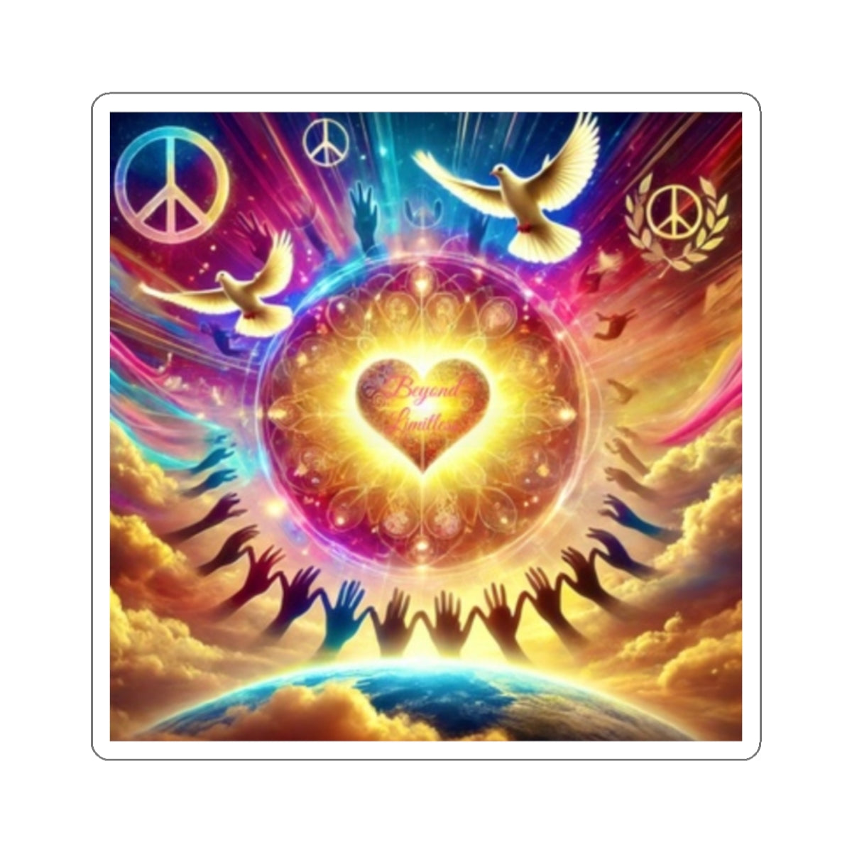 Beyond Limitless Kiss-Cut Stickers