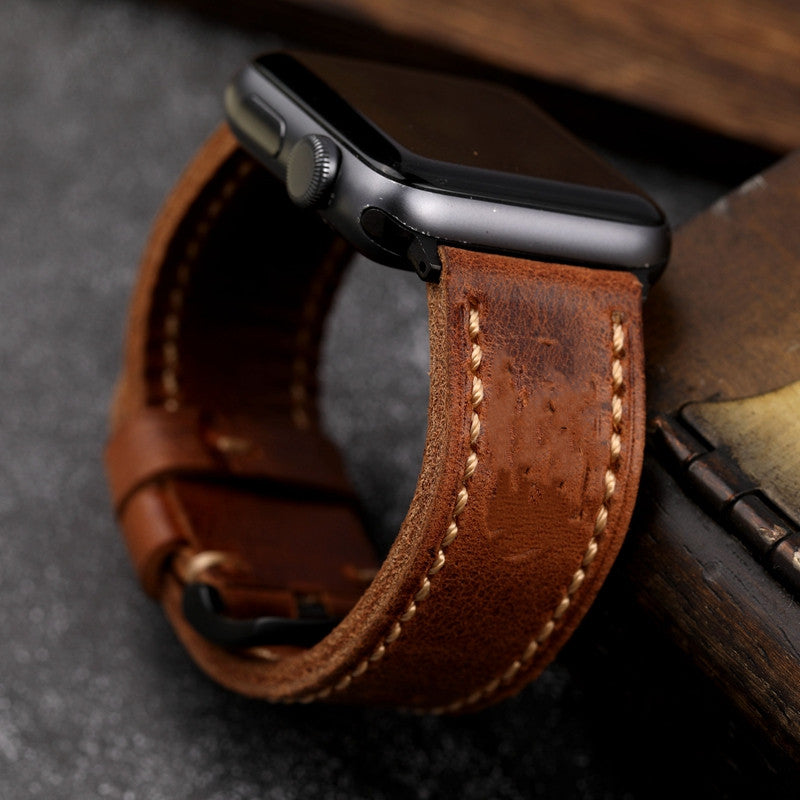 Hand-made Old Vintage Watch Bands Apple Watch Band Smart Watch Band