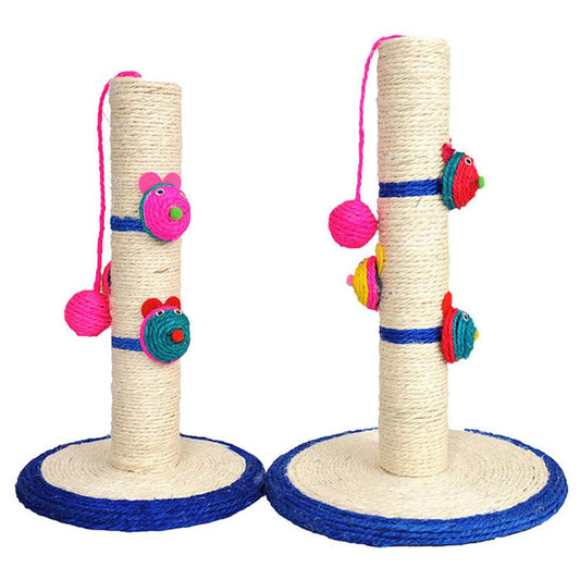 Sisal Cat Tree Cat Scratcher Climbing Frame Cat Nest One Column