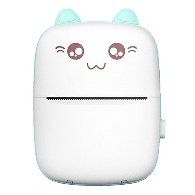 Portable Mini Label Printer Bluetooth WiFi Mobile Thermal Printer For Printing Pictures Images, Stickers, Photo Printing, Sketchpad, Banner Printing, Web Page Printing, Note Taking, Text Extraction for College High School Middle School Students