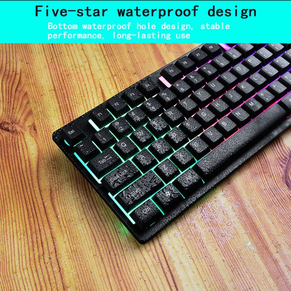 Illuminated Gaming Keyboard  Y604 Gaming Keyboard Computer Keyboard Keypad