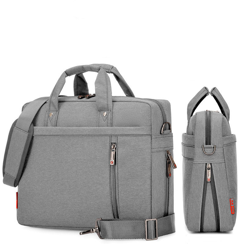Waterproof Oxford Cloth Laptop Bag Computer Tablet Case Laptop Sleeve Bag Business Bag for Computer Over the Shoulder Bag for Travel Fashion Professional Backpack College High School Student Book Bag